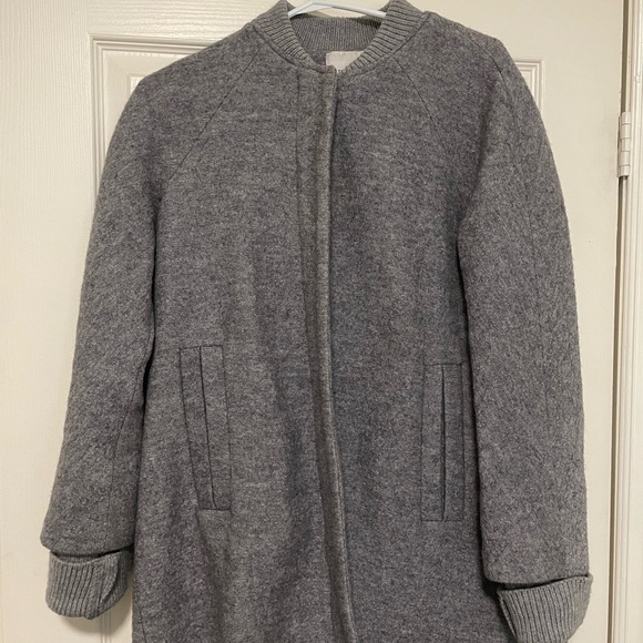 Zara long bomber coat - Picture 1 of 3